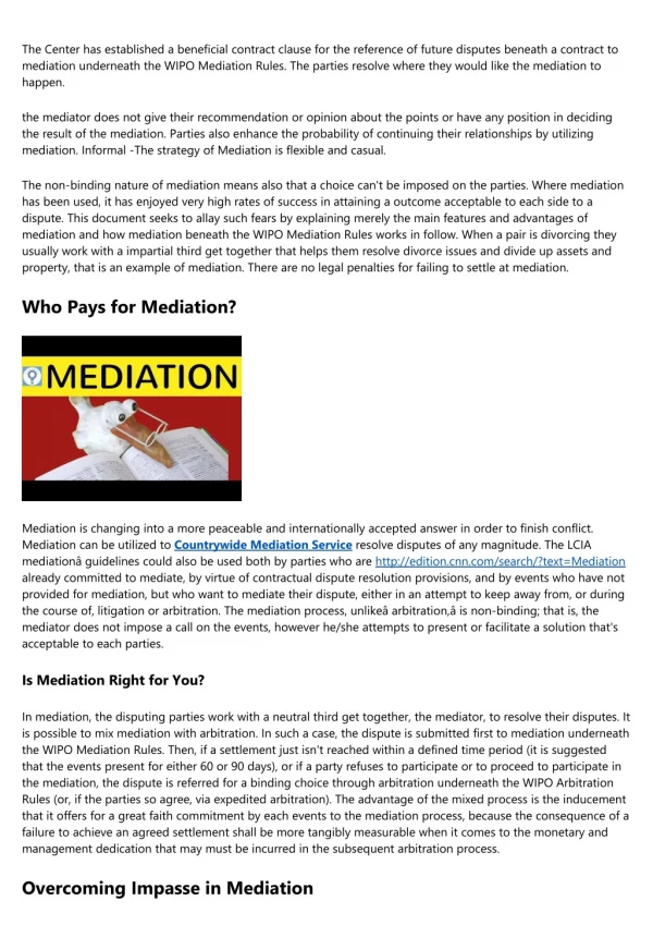 Why You're Failing at countrywidemediation.co.uk