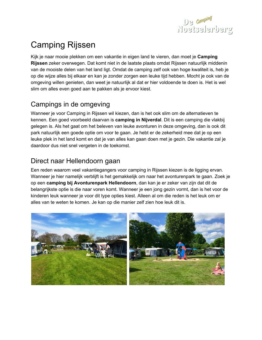 camping rijssen