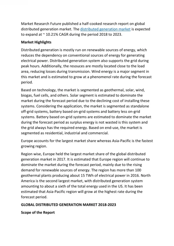 market research future published a half cooked