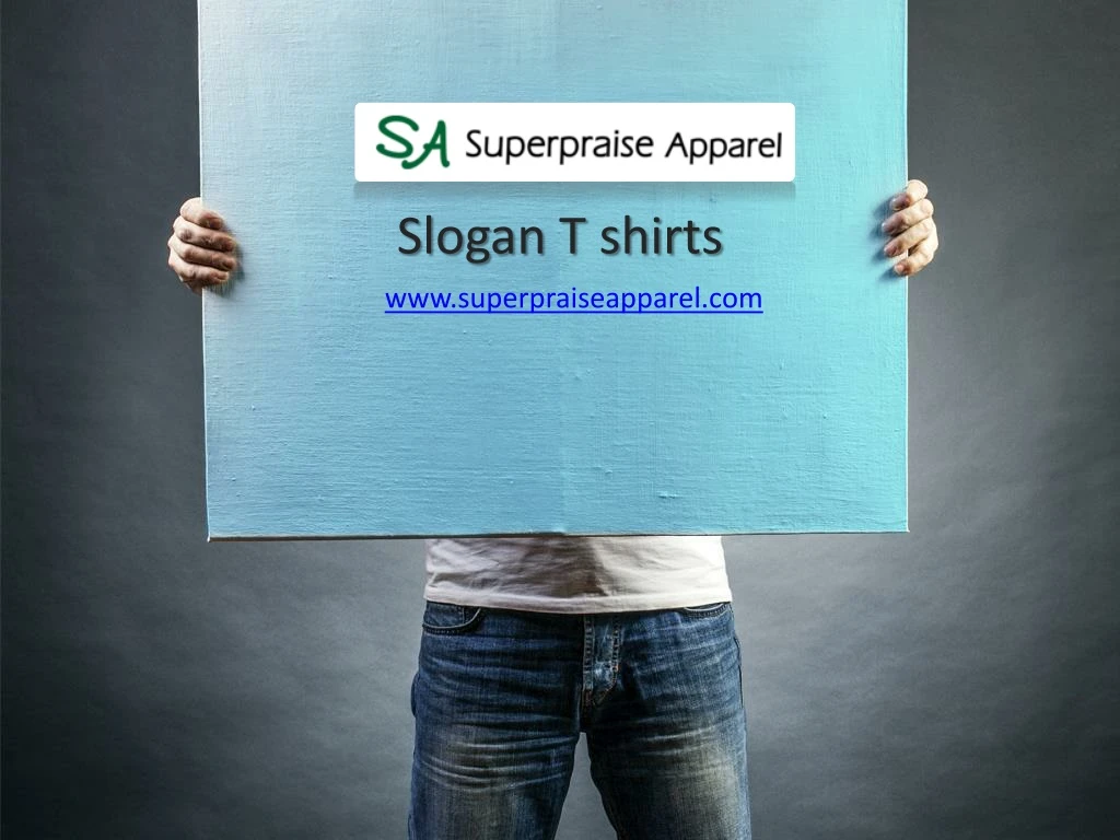 slogan t shirts