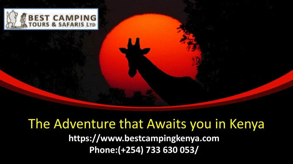 the adventure that awaits you in kenya https