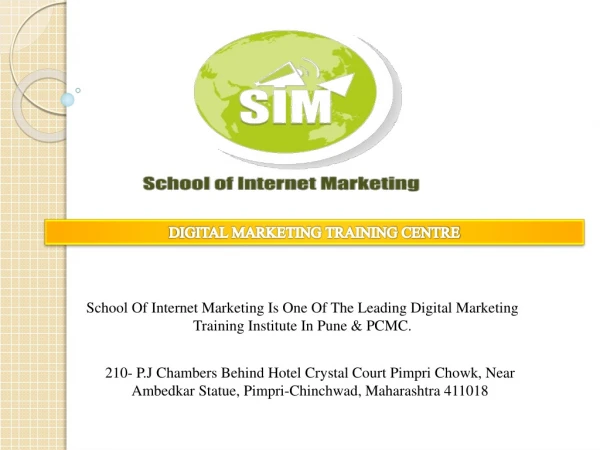 Digital Marketing training institute in PCMC, Pimpri Chinchwad.
