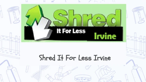 shred it for less irvine