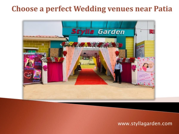 Wedding venues near Patia