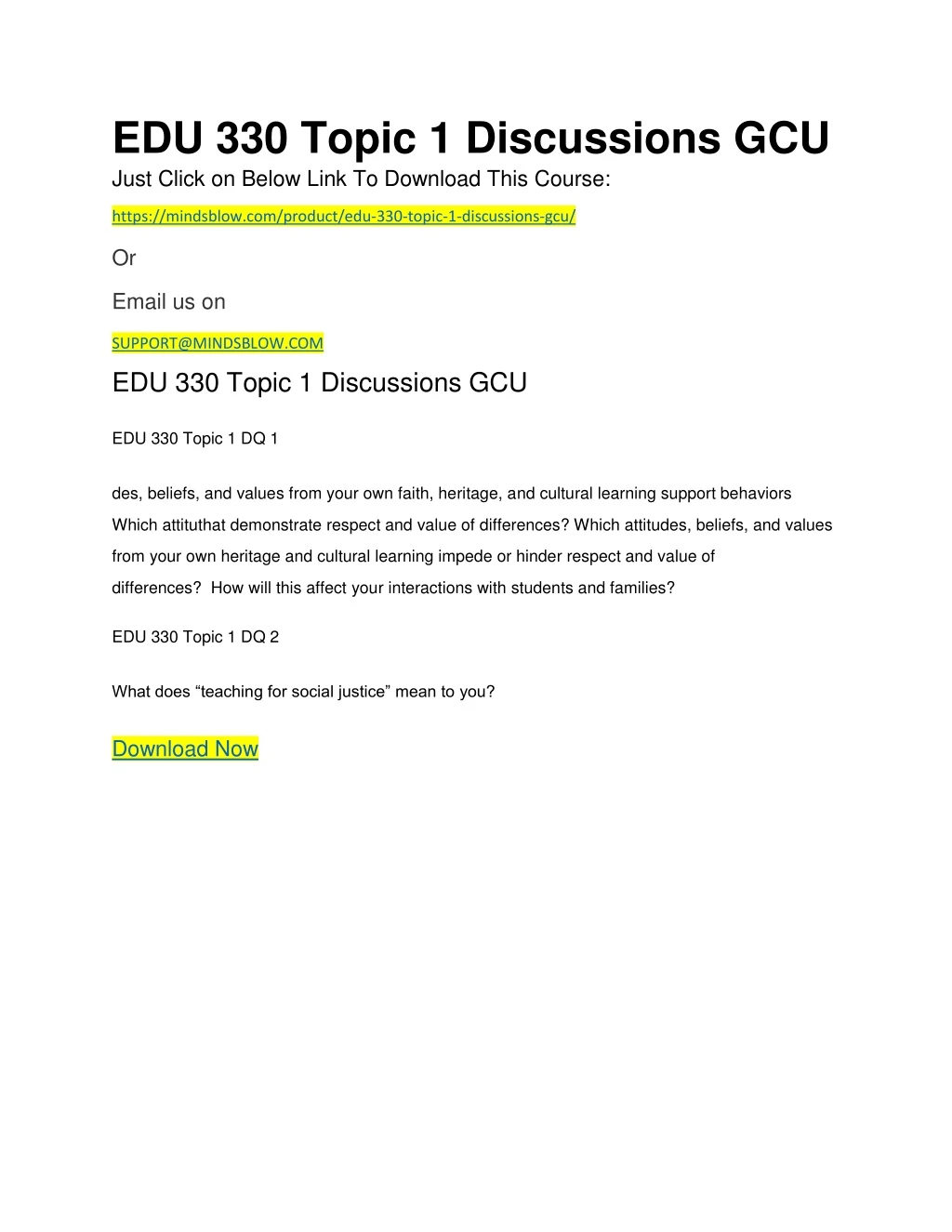 edu 330 topic 1 discussions gcu just click