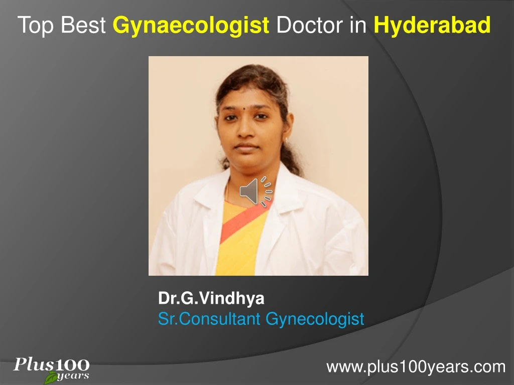 top best gynaecologist doctor in hyderabad