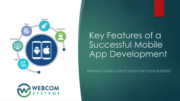 Key Features of a Successful Mobile App Development
