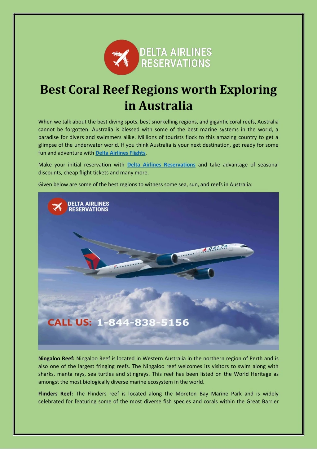best coral reef regions worth exploring
