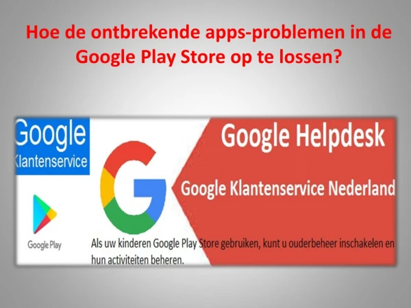 hoe de ontbrekende apps problemen in de google