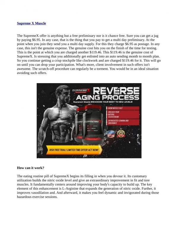 Offical website here>>http://wintersupplement.com/supreme-x-muscle/