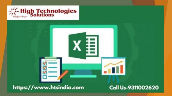 Best Advanced Excel Institute in Delhi, Noida