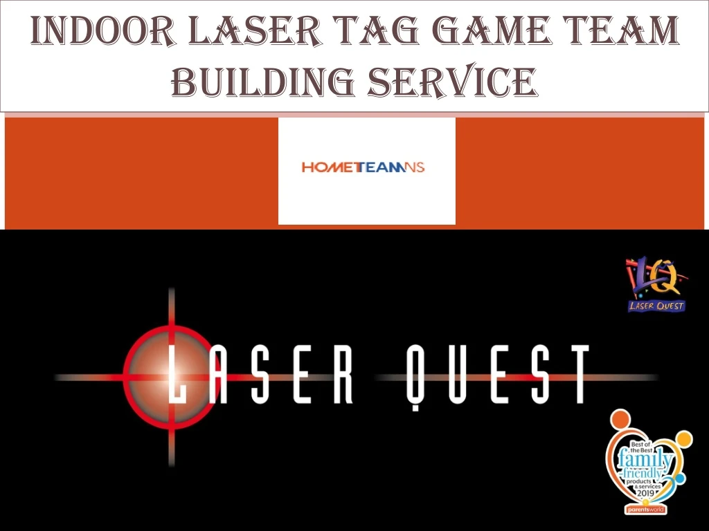 indoor laser tag game team building service
