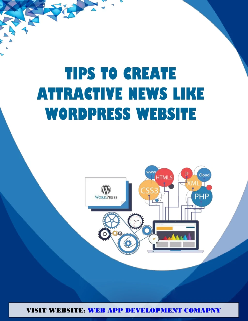 tips to create attractive news like wordpress