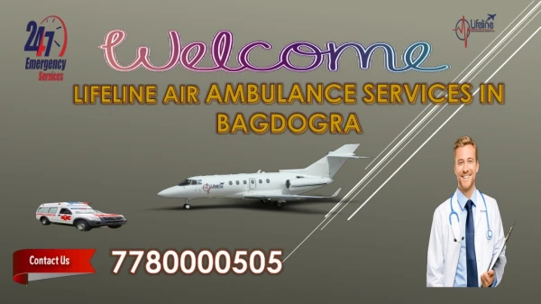 Take-On Accessibility of Lifeline Air Ambulance Services in Bagdogra in Emergency