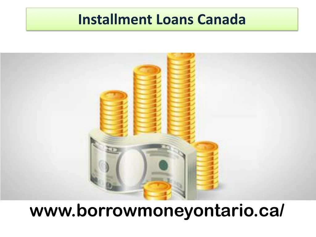 installment loans canada
