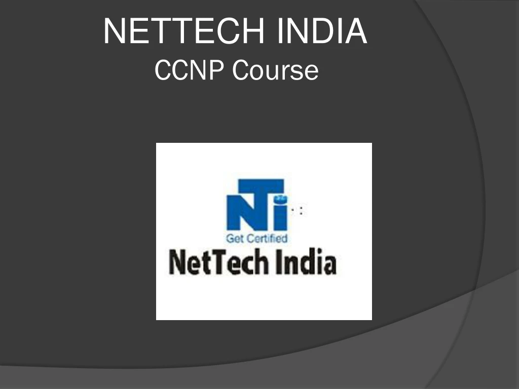 nettech india ccnp course