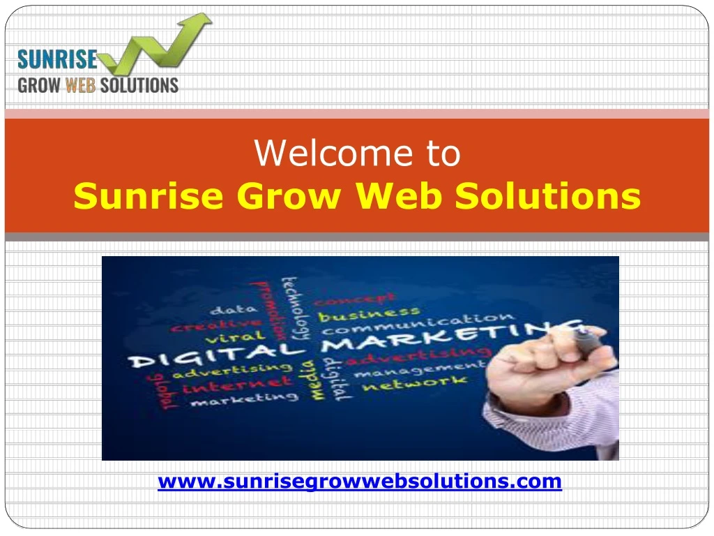 welcome to sunrise grow web solutions