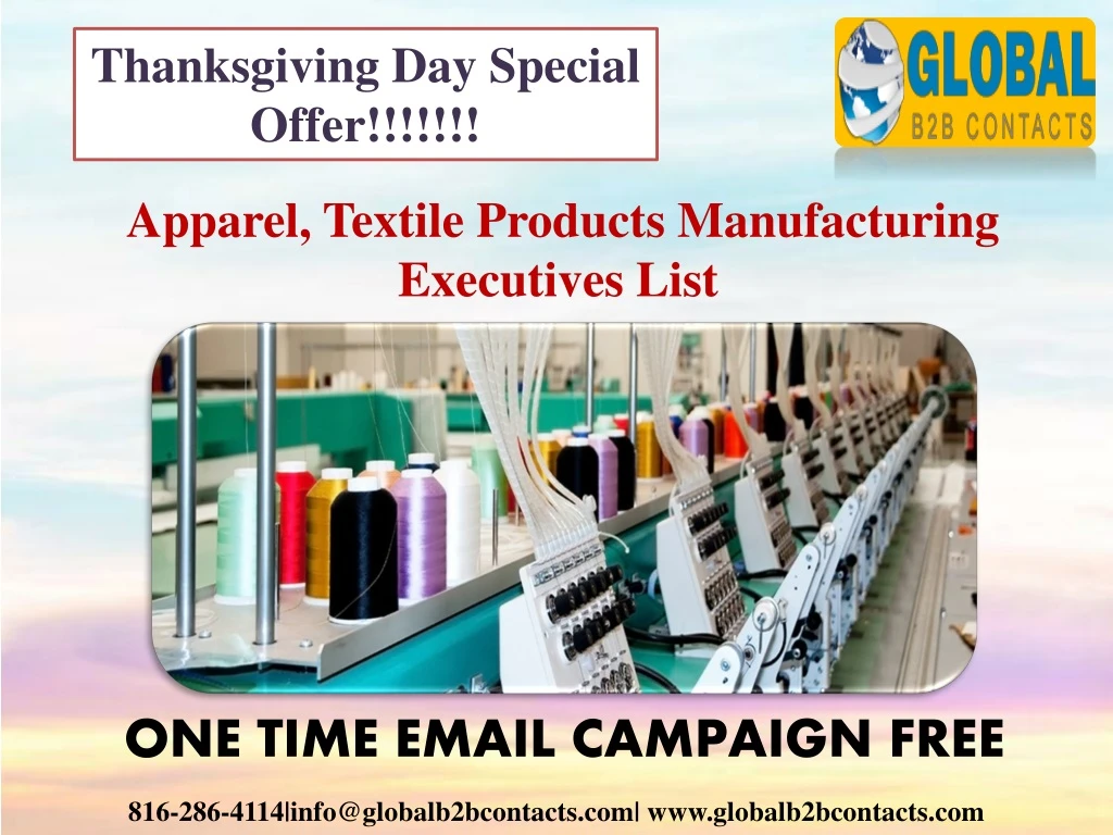 thanksgiving day special offer