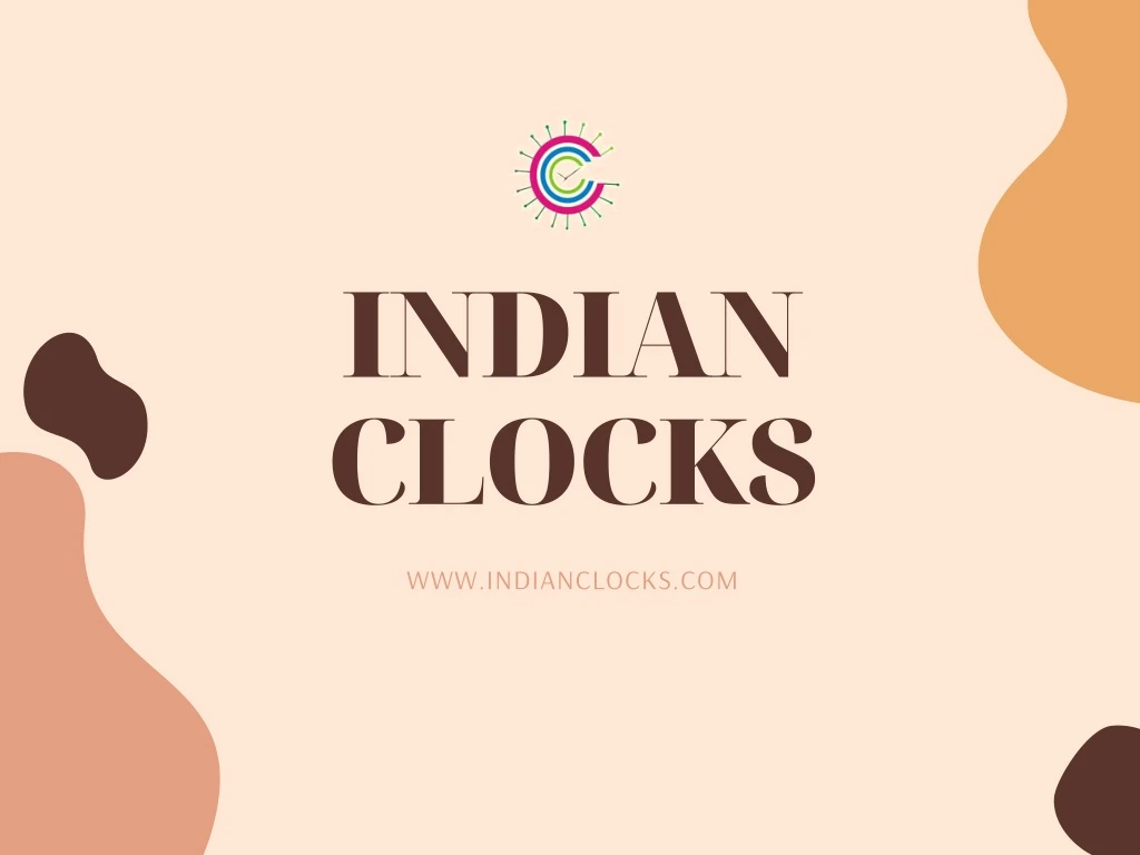 indian clocks