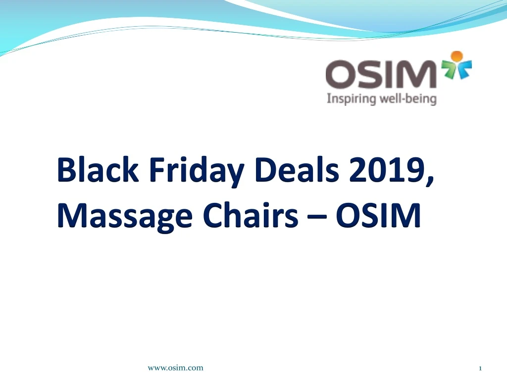 black friday deals 2019 massage chairs osim