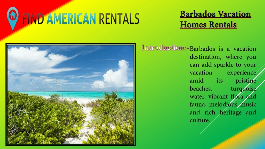 barbados vacation homes rentals
