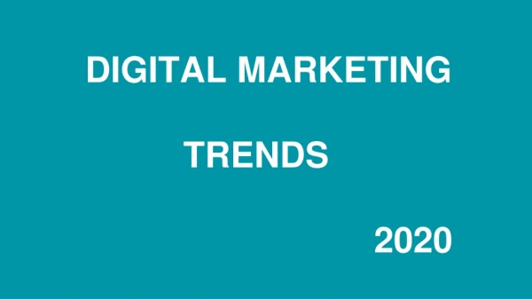 Top Digital Marketing Trends To Grow Your business