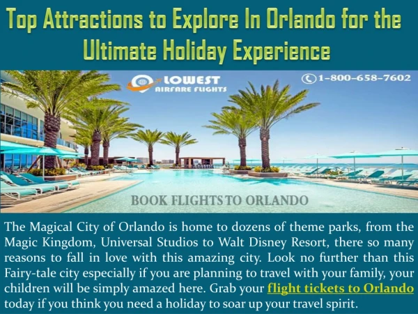 Top Attractions to Explore In Orlando for the Ultimate Holiday Experience