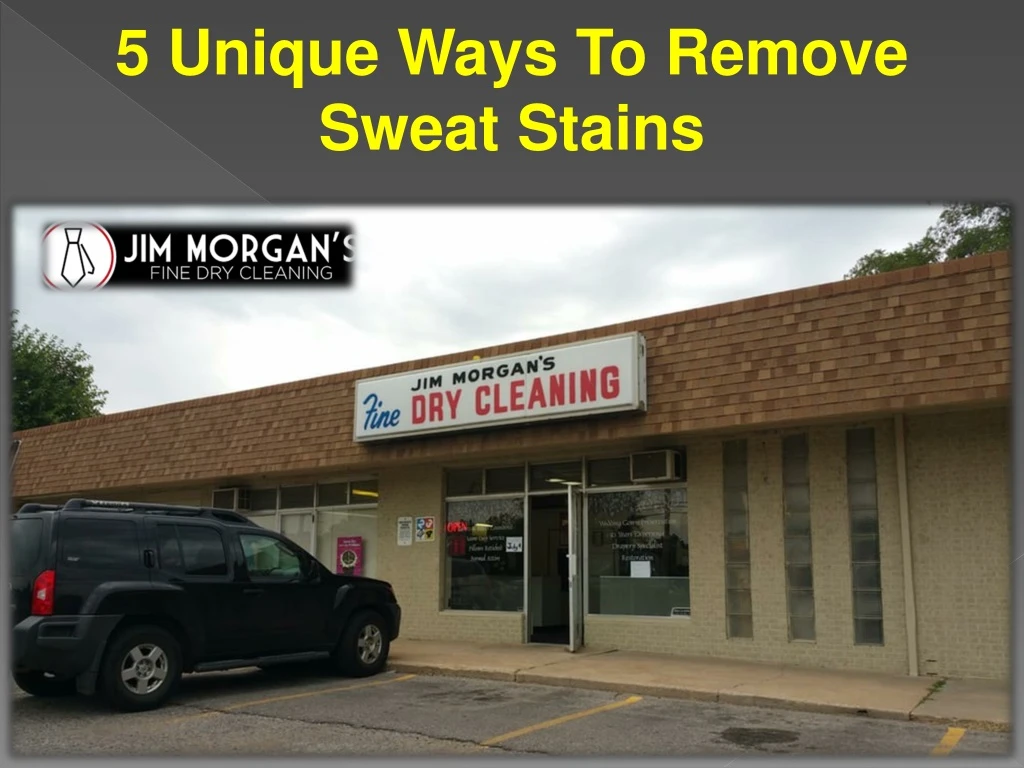 5 unique ways to remove sweat stains