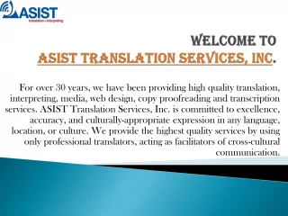 certified translation services