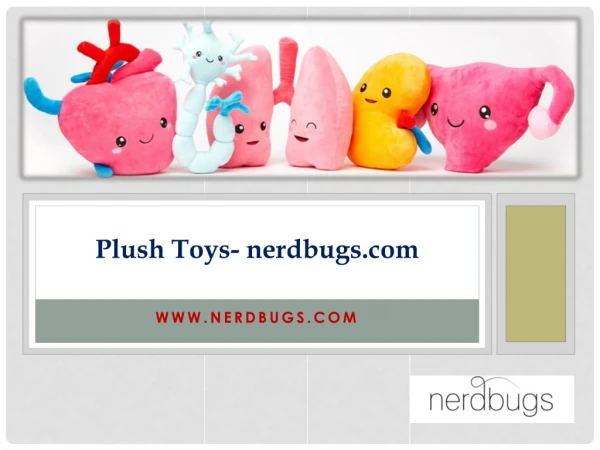 Plush Toys- nerdbugs.com