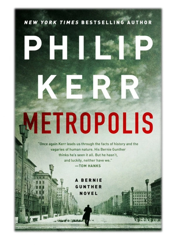[PDF] Free Download Metropolis By Philip Kerr