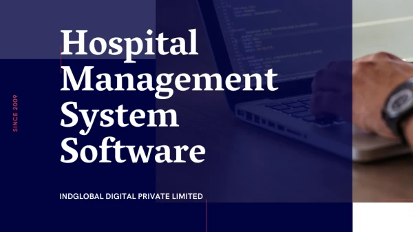 Hospital Management System Software Development Company in India