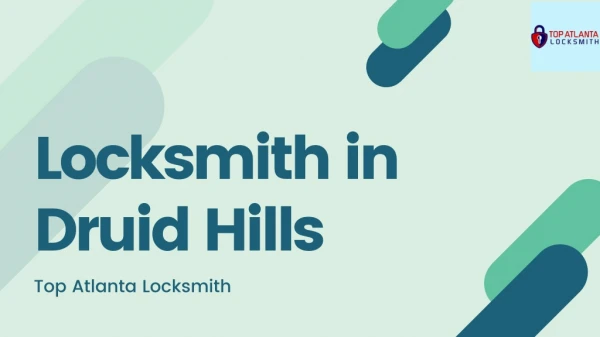 Locksmith in Druid Hills
