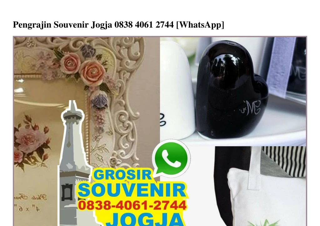 pengrajin souvenir jogja 0838 4061 2744 whatsapp
