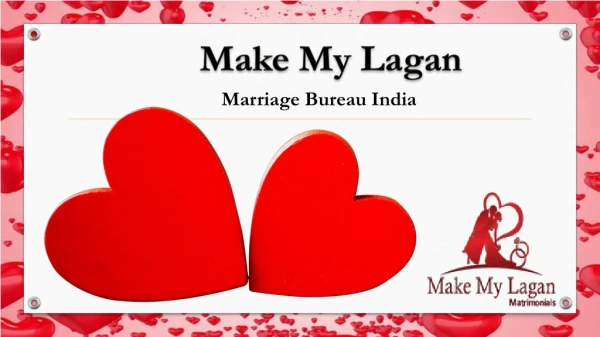Make My Lagan - Marriage Bureau in India