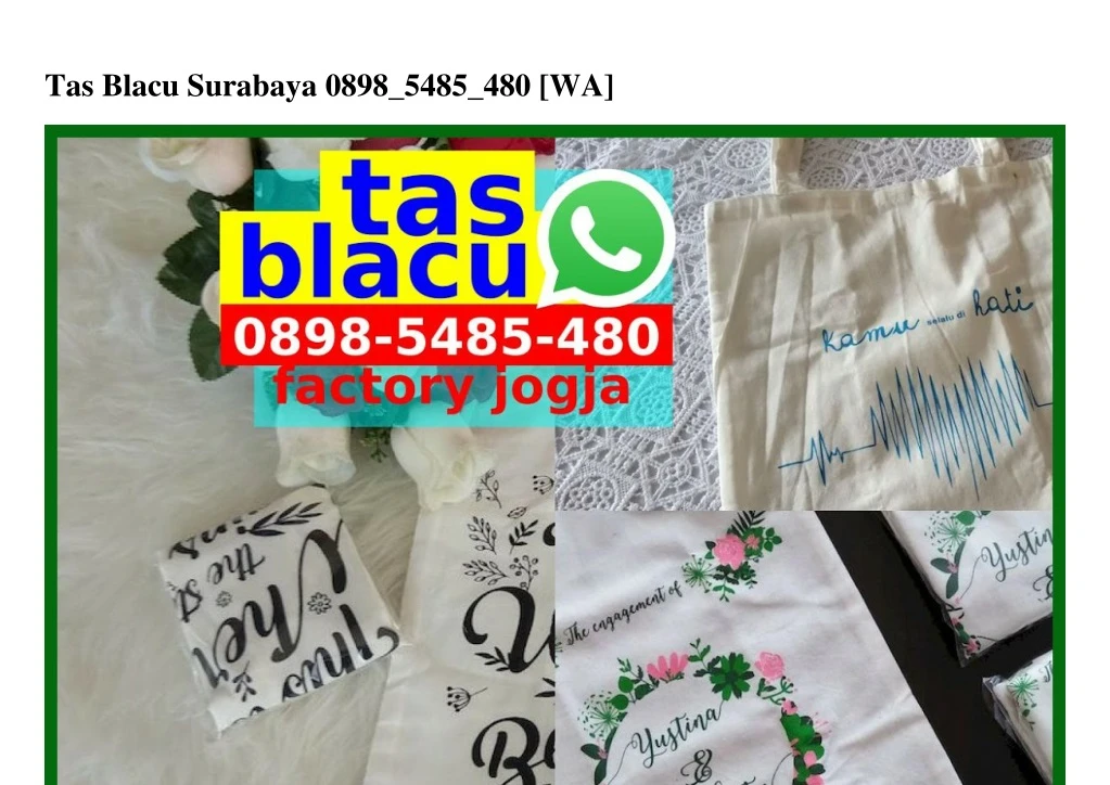 tas blacu surabaya 0898 5485 480 wa