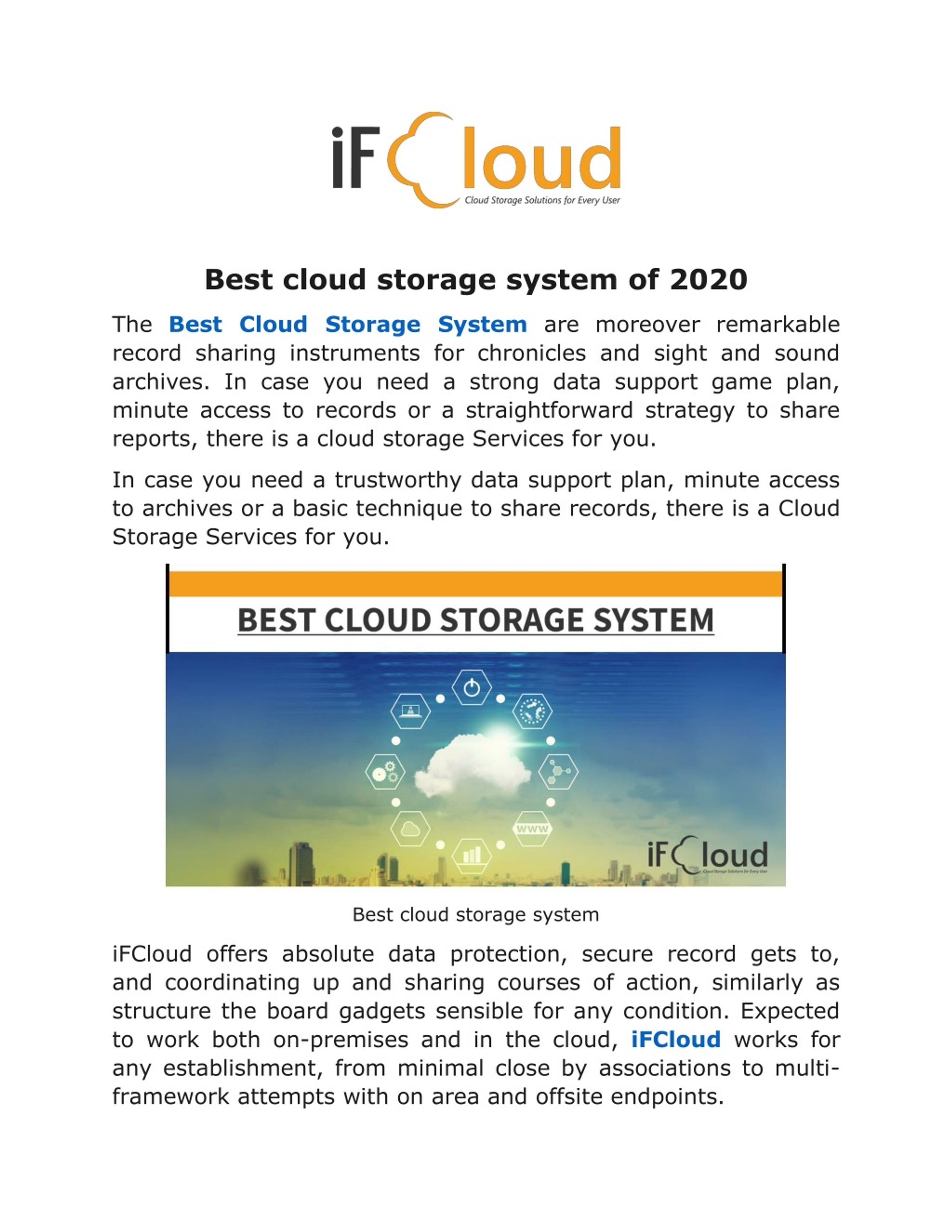 PPT - Best cloud storage system of 2020 PowerPoint Presentation, free ...