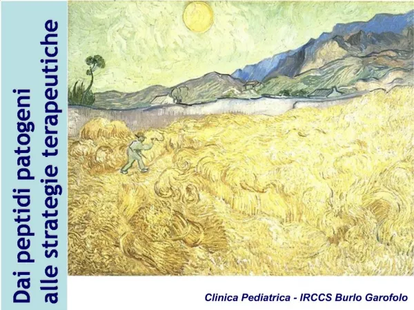 Clinica Pediatrica - IRCCS Burlo Garofolo