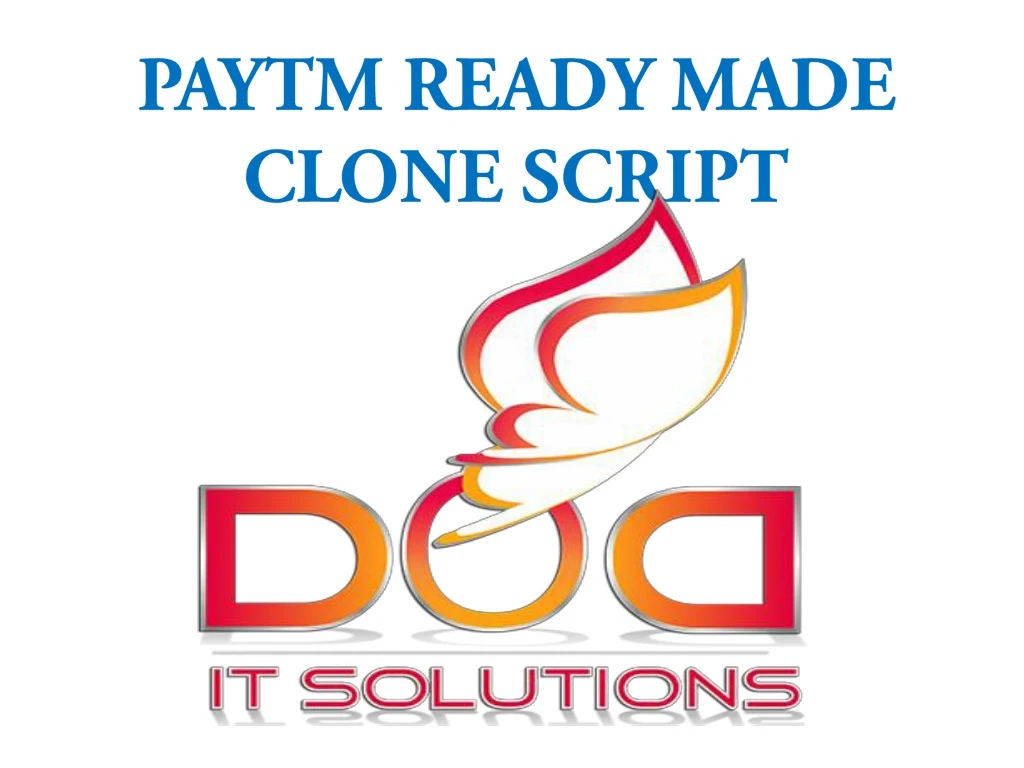 paytm ready made clone script