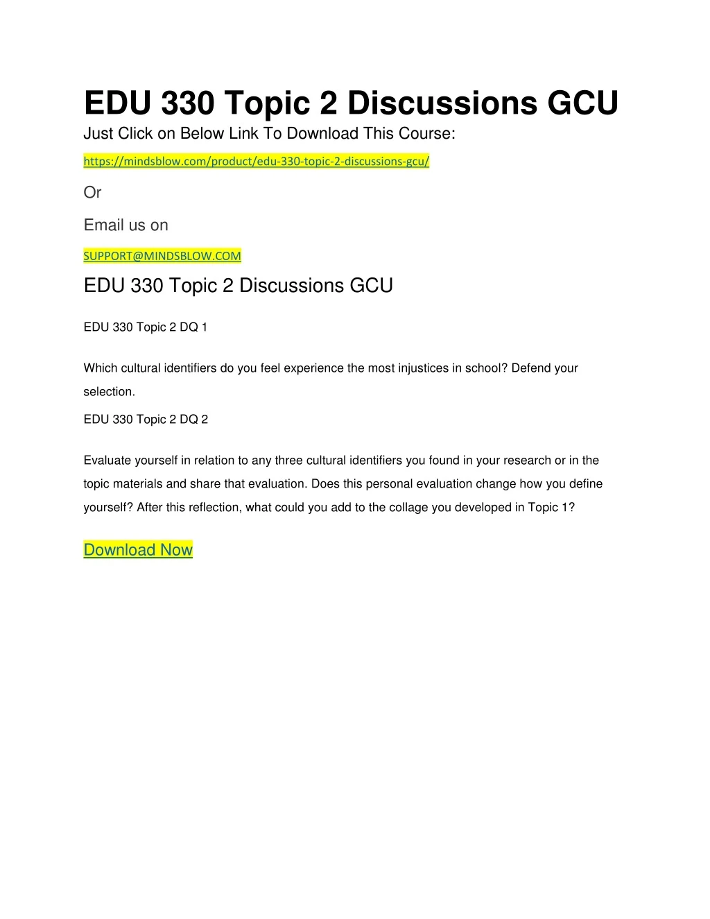 edu 330 topic 2 discussions gcu just click