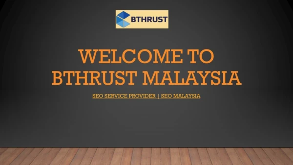 SEO Malaysia | SEO Service Provider