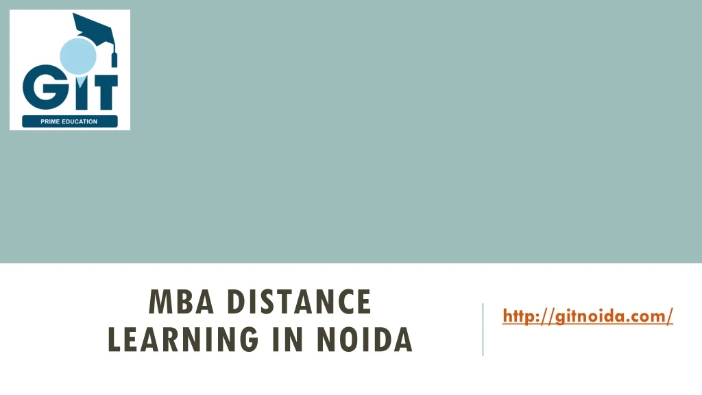 mba distance learning in noida