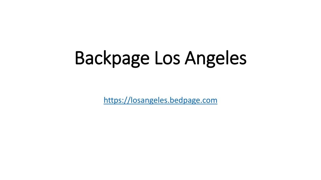 backpage backpage los angeles los angeles
