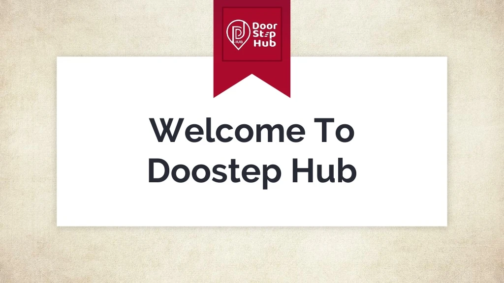 welcome to doostep hub