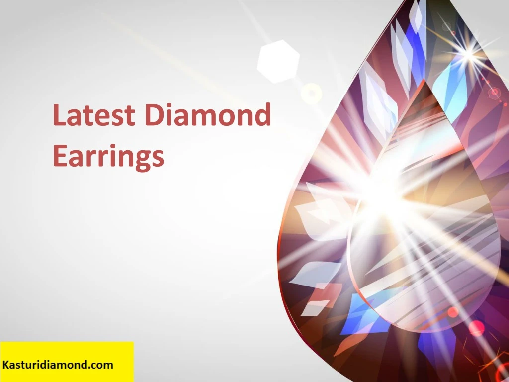 latest diamond earrings