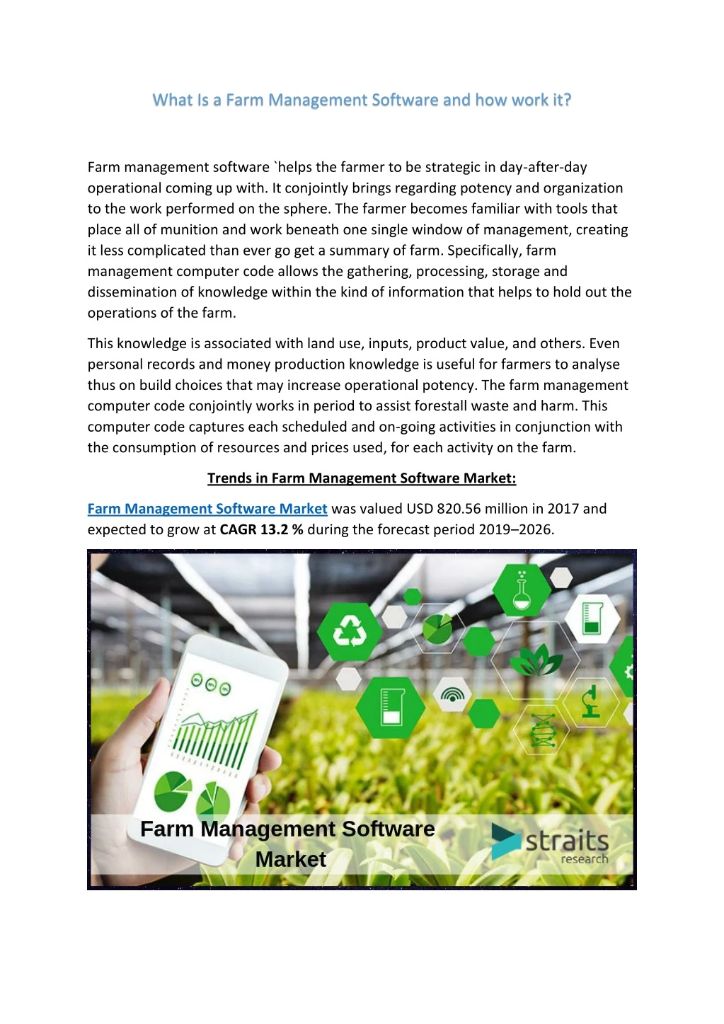 what is a farm management software and how work it