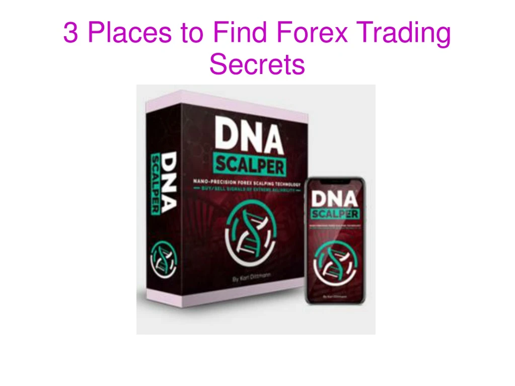 3 places to find forex trading secrets
