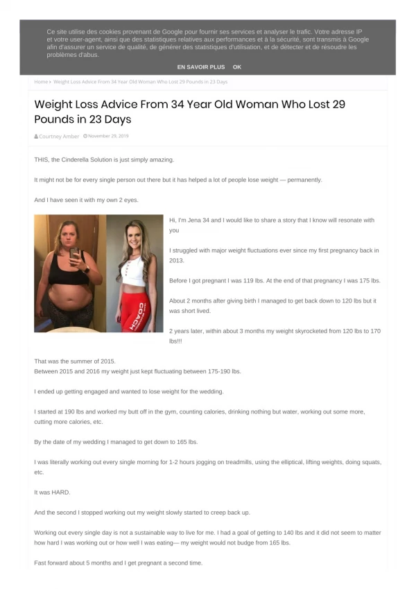 PDF [Free Download] Weight Loss Advice From 34 Year Old Woman Who Lost 29 Pounds in 23 Days