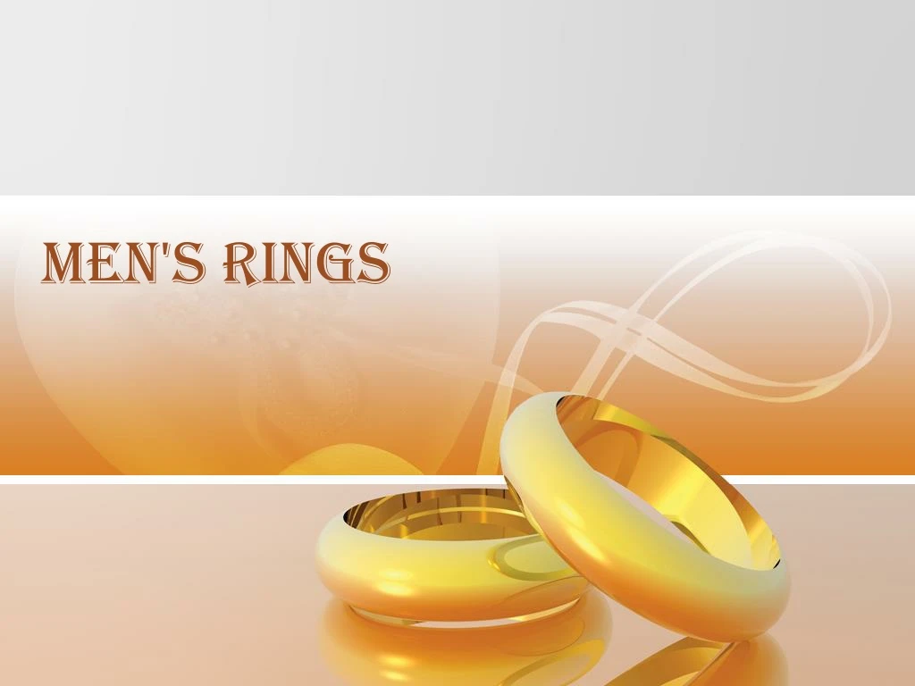 men s rings