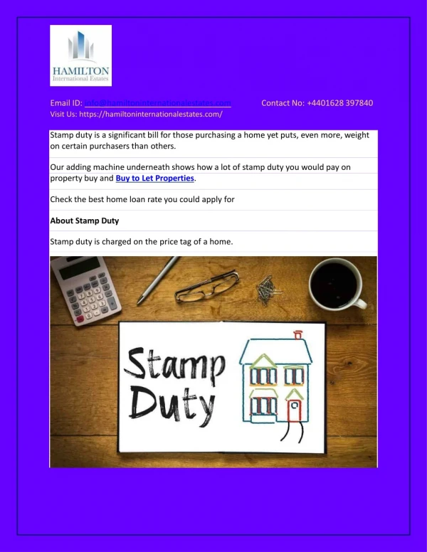 Stamp Duty Calculator: How Much Will You Pay On Property?
